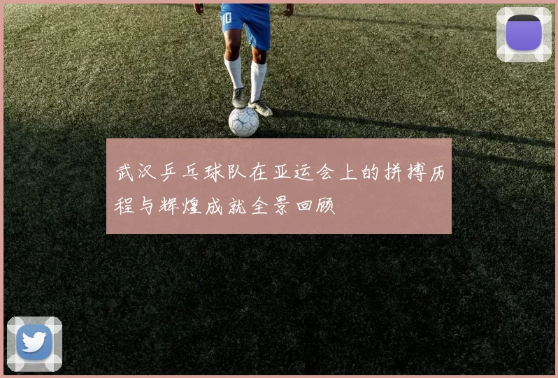 武汉乒乓球队在亚运会上的拼搏历程与辉煌成就全景回顾